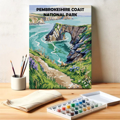 Pembrokeshire Coast UK National Park | Paint by Numbers Kit