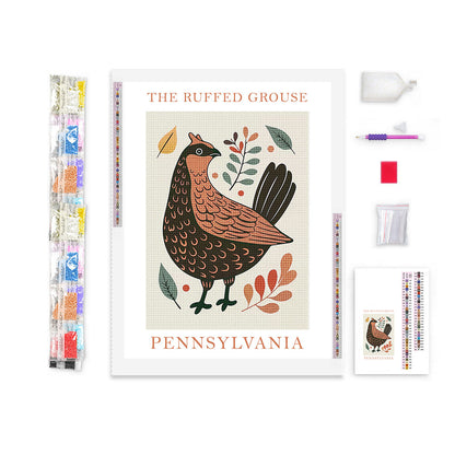 Pennsylvania State Bird Diamond Painting