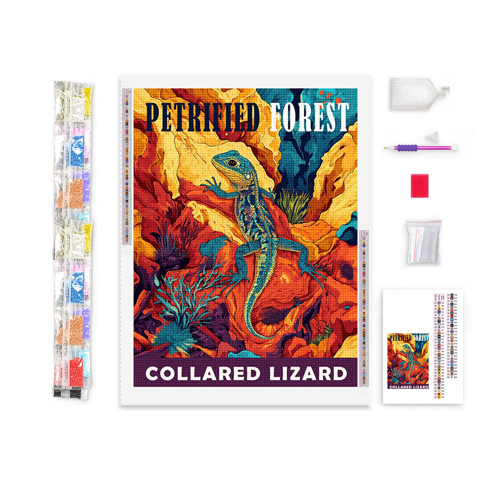 Petrified Forest National Park Animal Diamond Painting