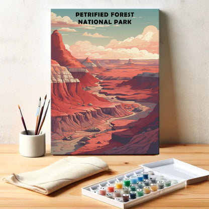 Petrified Forest National Park | Paint by Numbers Kit