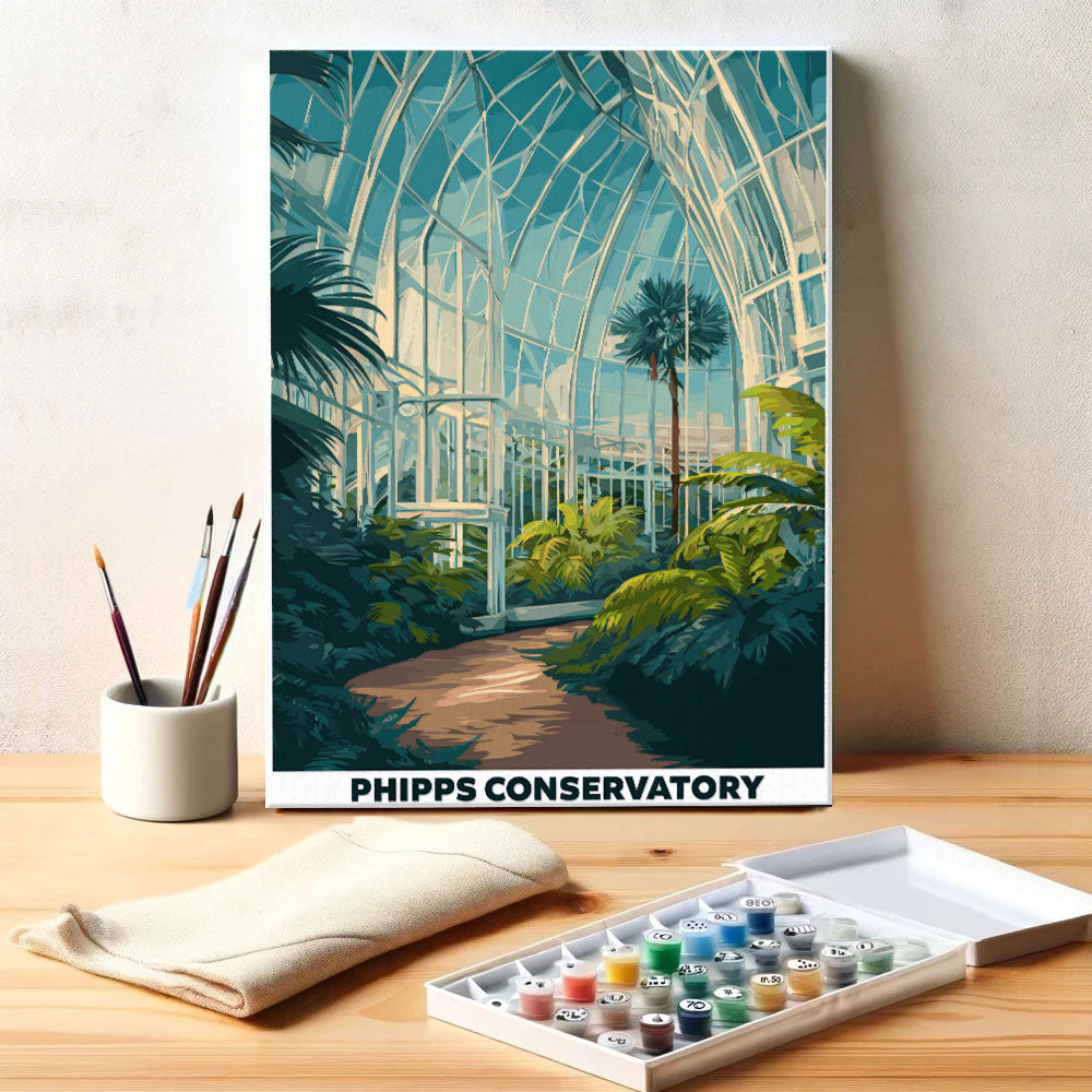 Phipps Conservatory | Paint by Numbers Kit