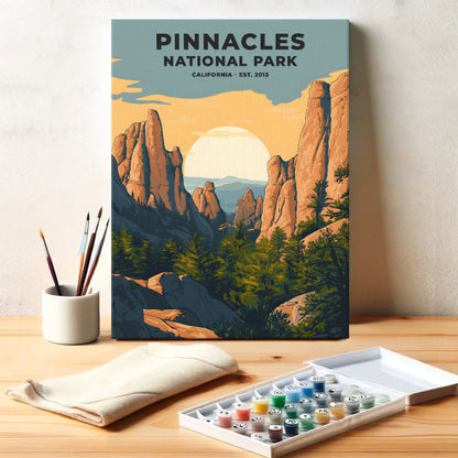 Pinnacles National Park Heritage Edition | Paint by Numbers Kit