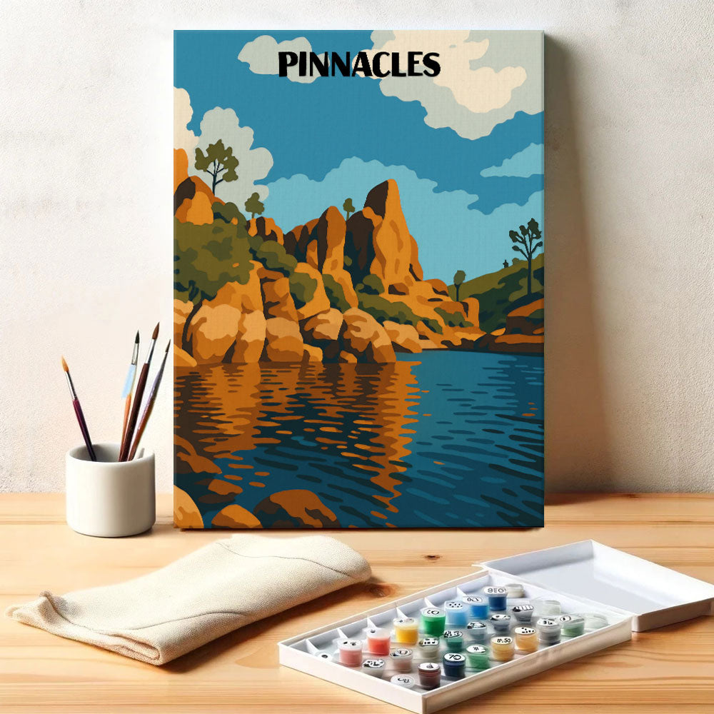 Pinnacles National Park Beginner | Paint by Numbers Kit