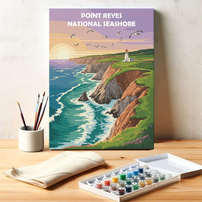 Point Reyes National Seashore | Paint by Numbers Kit