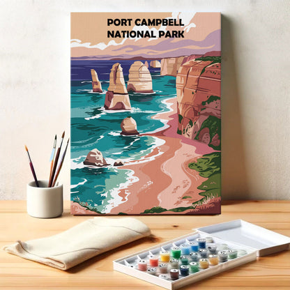 Port Campbell AU National Park | Paint by Numbers Kit
