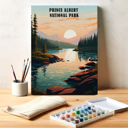 Prince Albert National Park | Paint by Numbers Kit