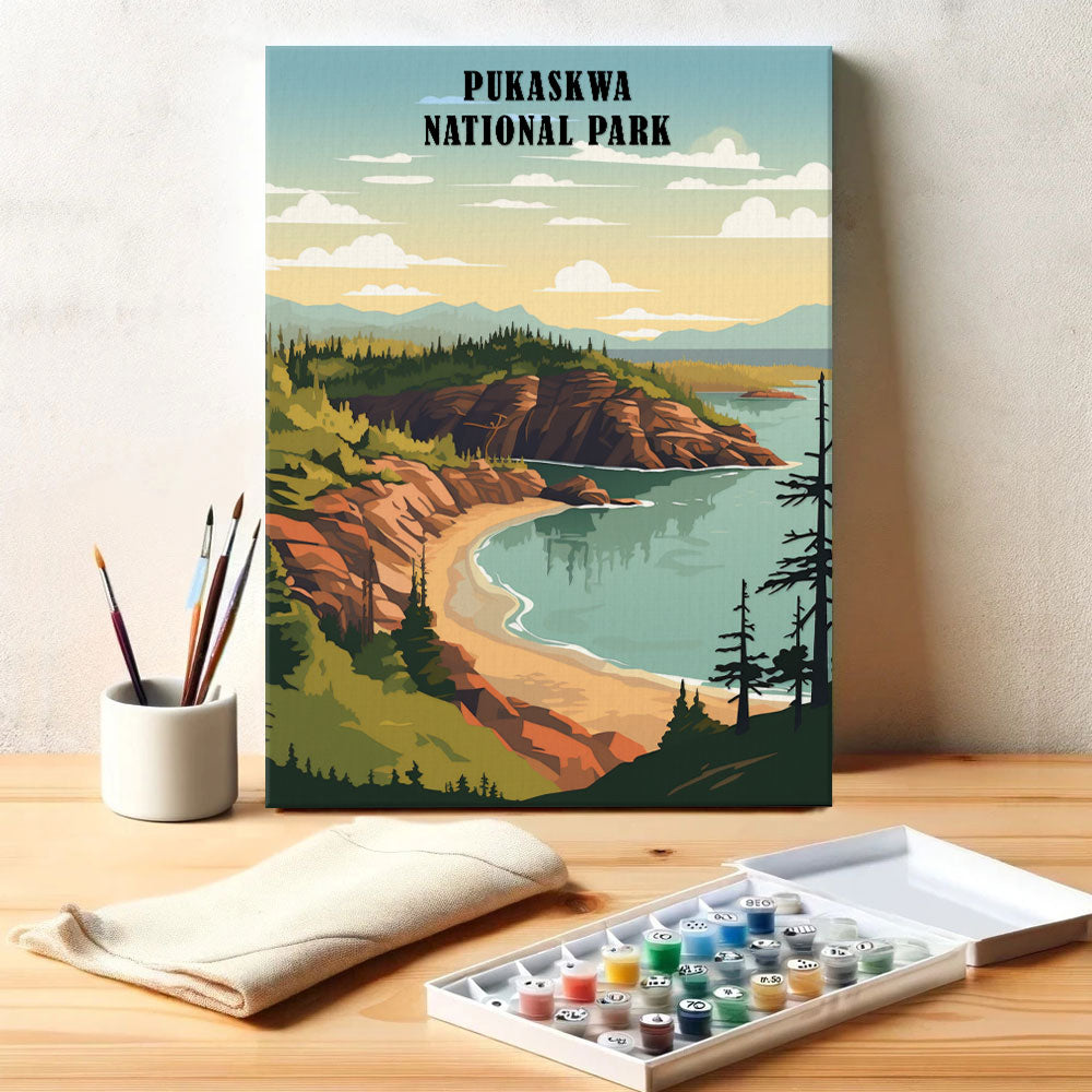 Pukaskwa National Park | Paint by Numbers Kit