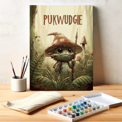 Pukwudgie - American Legends | Paint by Numbers Kit