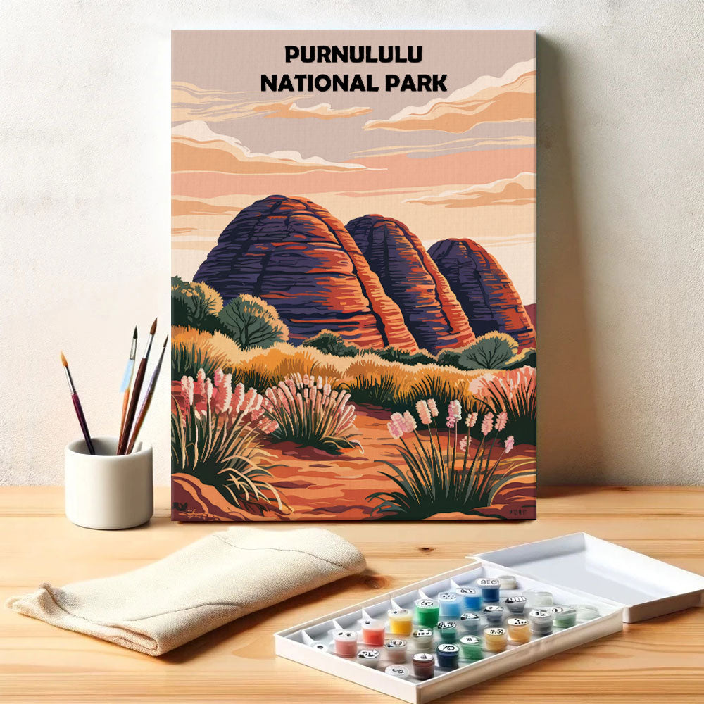 Purnululu AU National Park | Paint by Numbers Kit