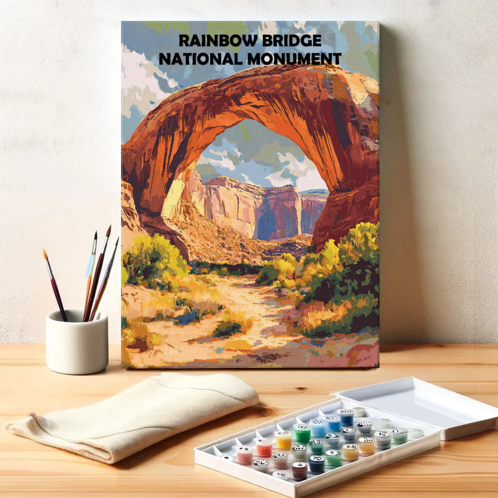 Rainbow Bridge National Monument | Paint by Numbers Kit