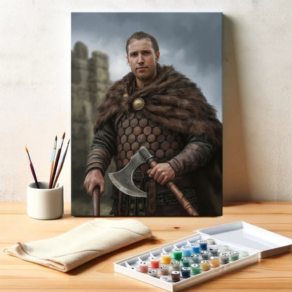 Axe of Honor|Custom Paint by Numbers Kit