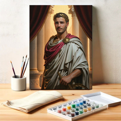 The Roman Imperator|Custom Paint by Numbers Kit