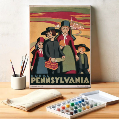 Rural Pennsylvania - US Poster