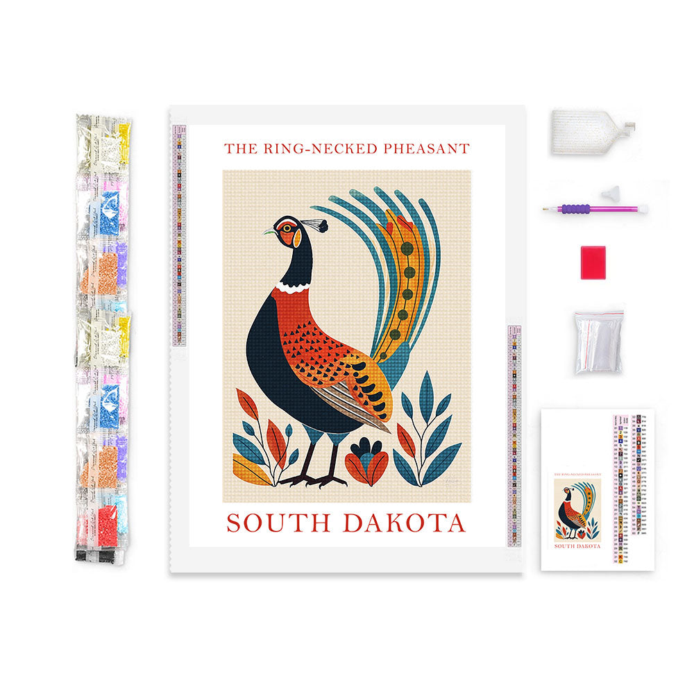 South Dakota State Bird Diamond Painting