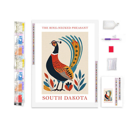 South Dakota State Bird Diamond Painting