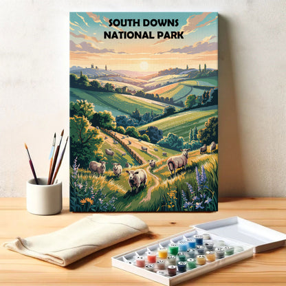 South Downs UK National Park | Paint by Numbers Kit