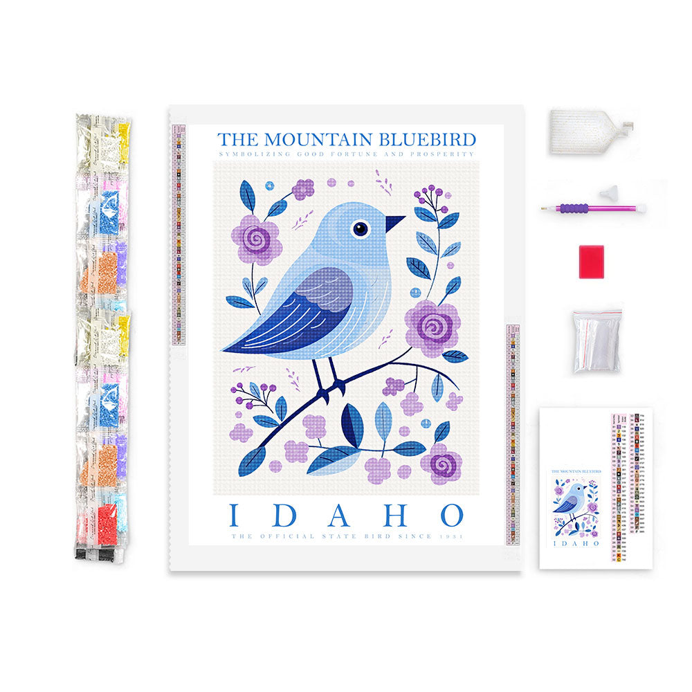 Idaho State Bird Diamond Painting