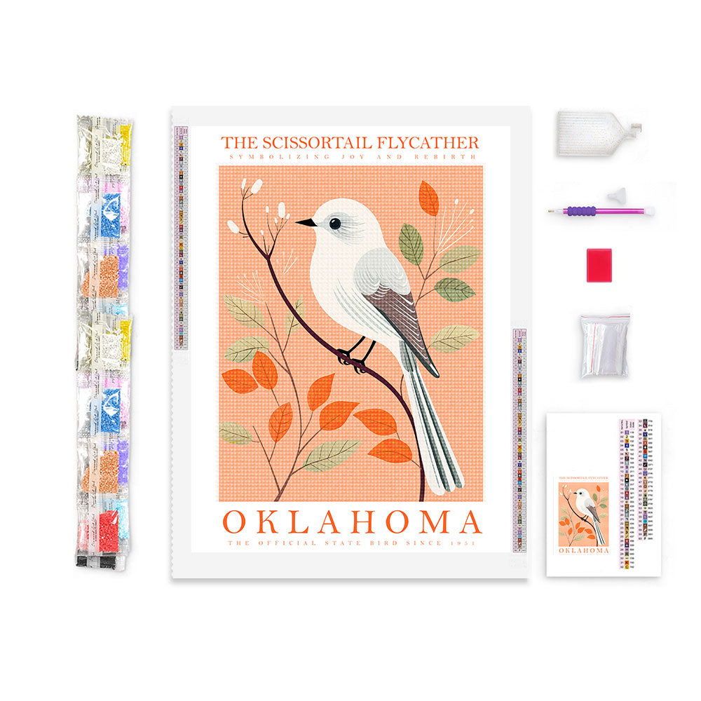 Oklahoma State Bird Diamond Painting