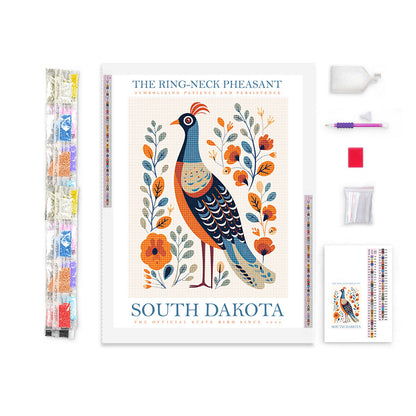 South Dakota State Bird Diamond Painting