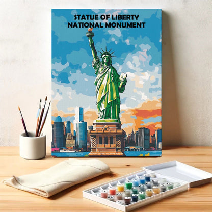 Statue of Liberty National Monument | Paint by Numbers Kit