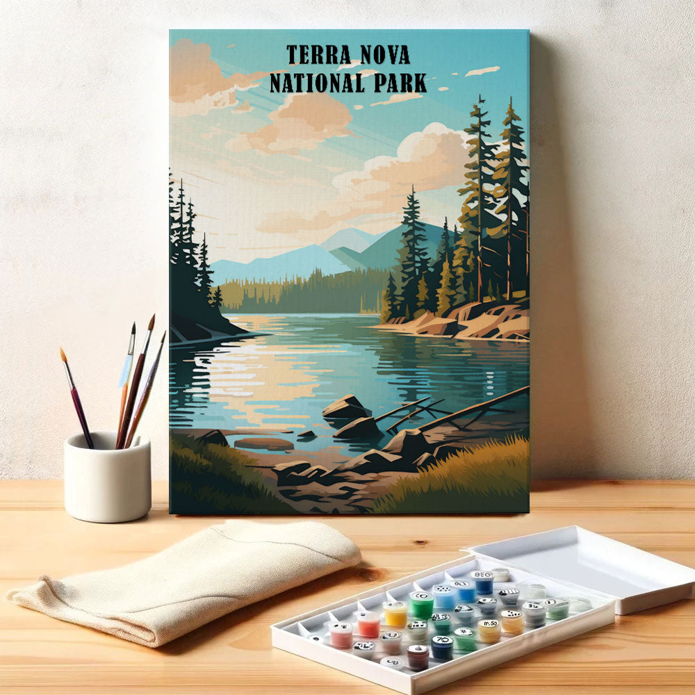 Terra Nova National Park | Paint by Numbers Kit