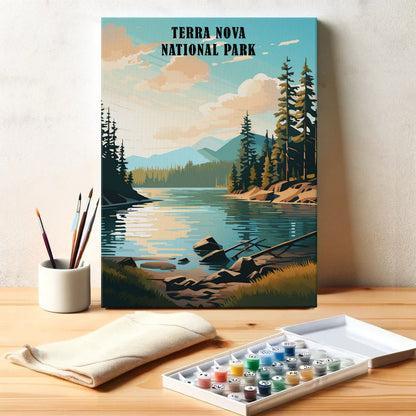 Terra Nova National Park | Paint by Numbers Kit