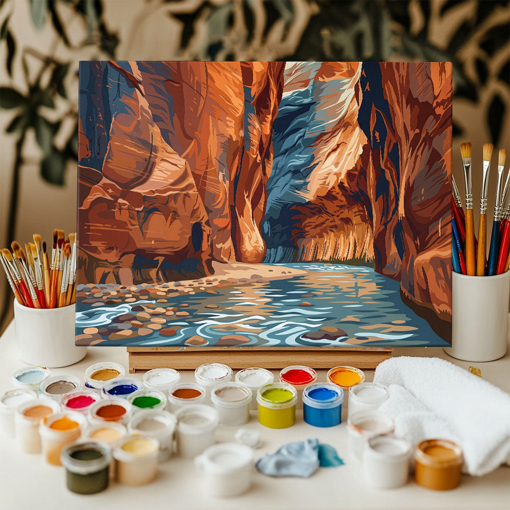 The Narrow - Zion | Paint by Numbers Kit