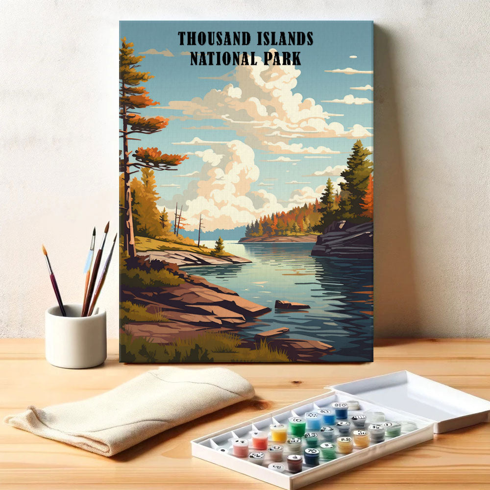 Thousand Islands National Park | Paint by Numbers Kit