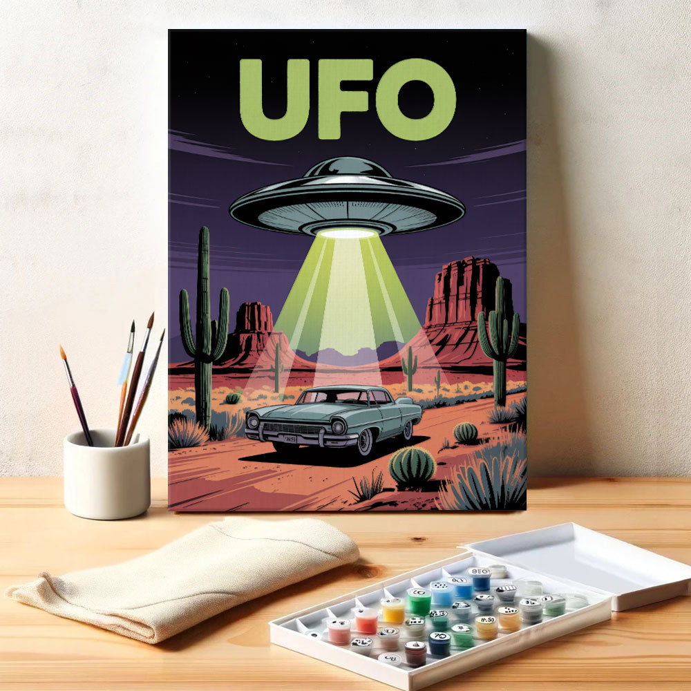 UFO - American Legends | Paint by Numbers Kit