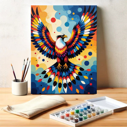 Thunderbird - Native American | Paint by Numbers Kit