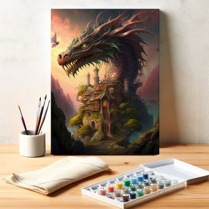 Emerald Guardian | Paint by Numbers Kit