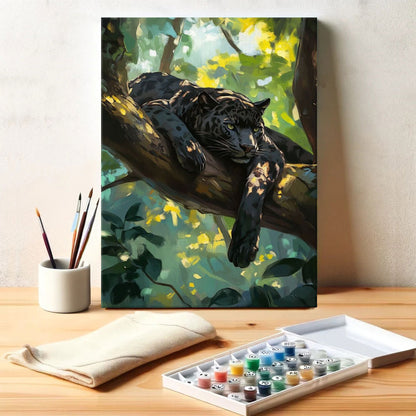 Panther in the Canopy | Paint by Numbers Kit