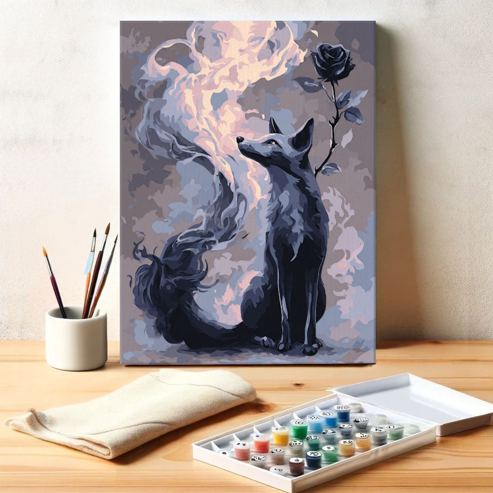 The Midnight Fox | Paint by Numbers Kit