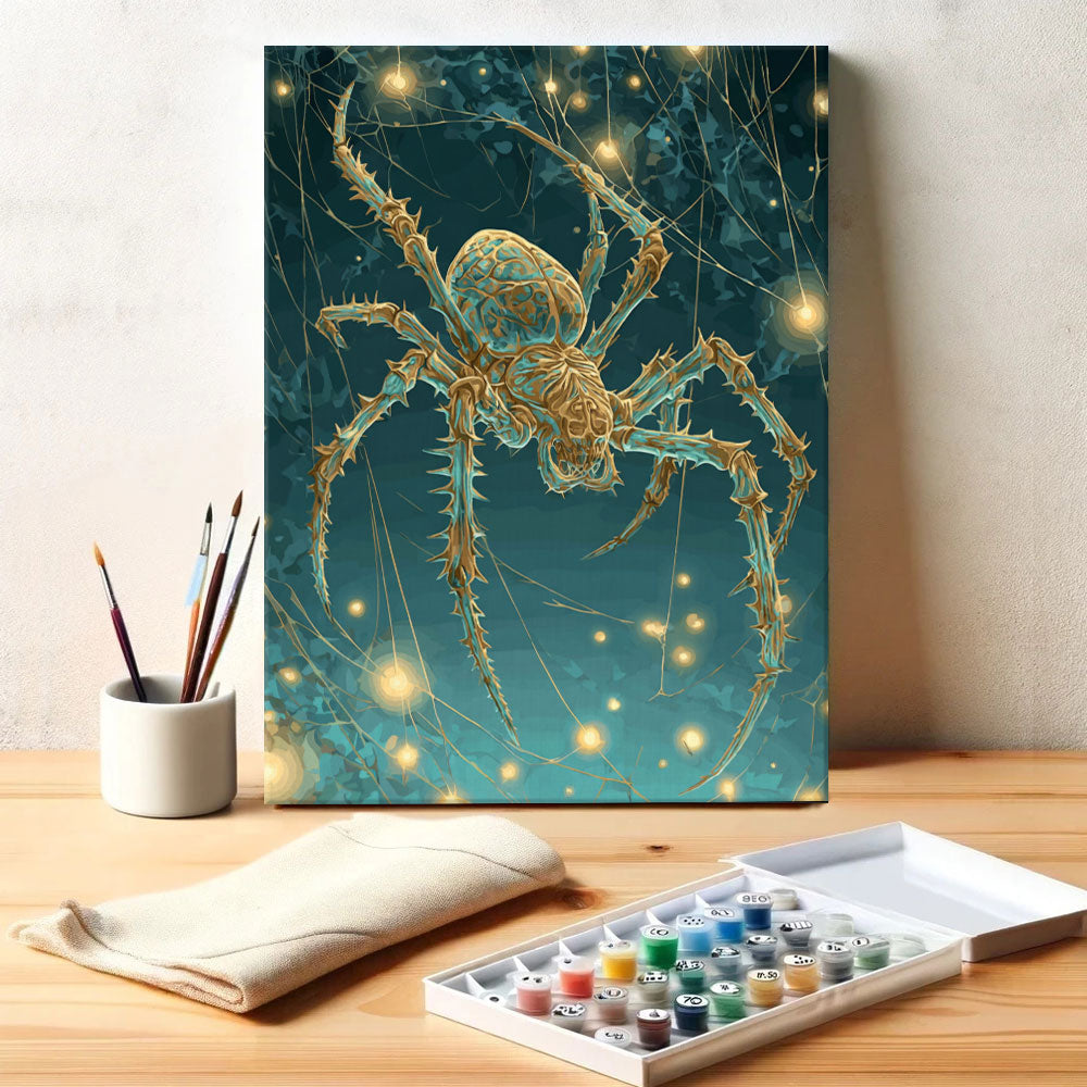 The Spider's Web | Paint by Numbers Kit