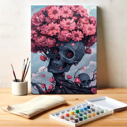 The Skull Garden | Paint by Numbers Kit
