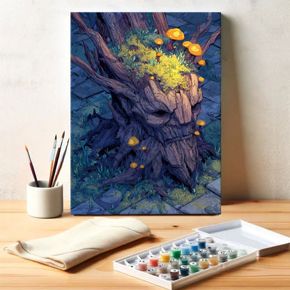 The Petrified Treant | Paint by Numbers Kit