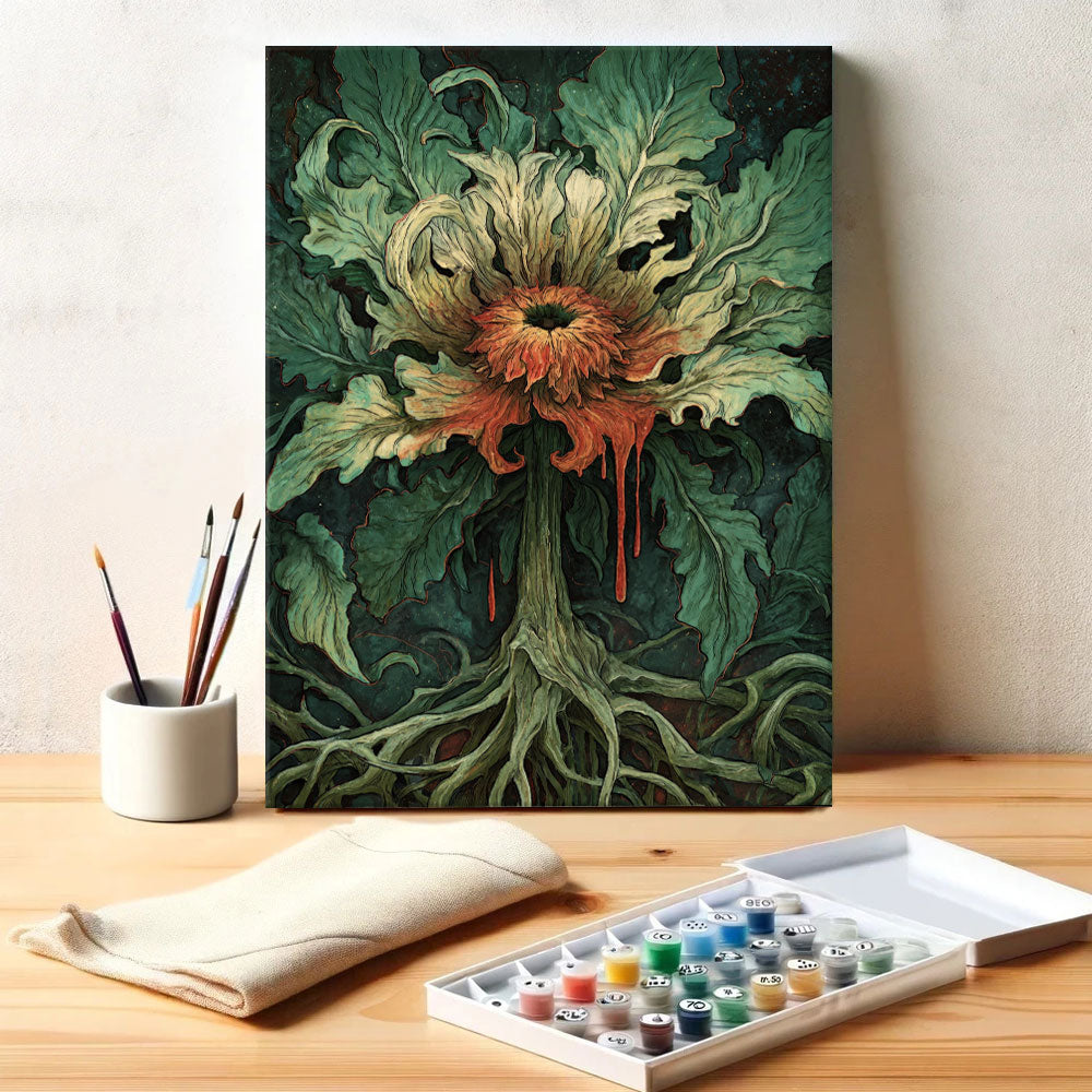 The Weeping Mandrake | Paint by Numbers Kit