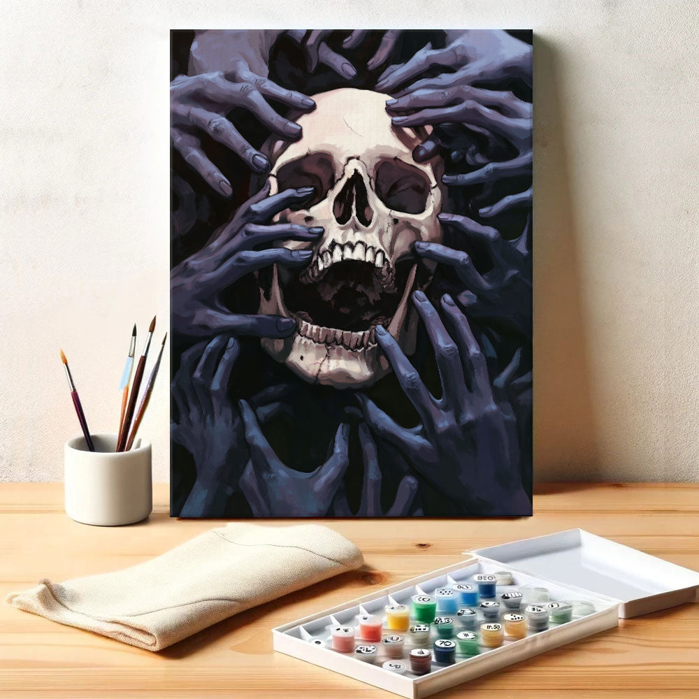 Grasped by Darkness | Paint by Numbers Kit