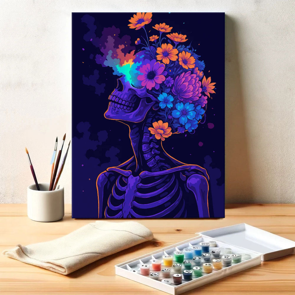Floral Decay | Paint by Numbers Kit