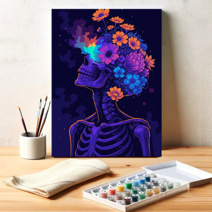 Floral Decay | Paint by Numbers Kit