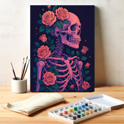 Roseate Skeleton | Paint by Numbers Kit