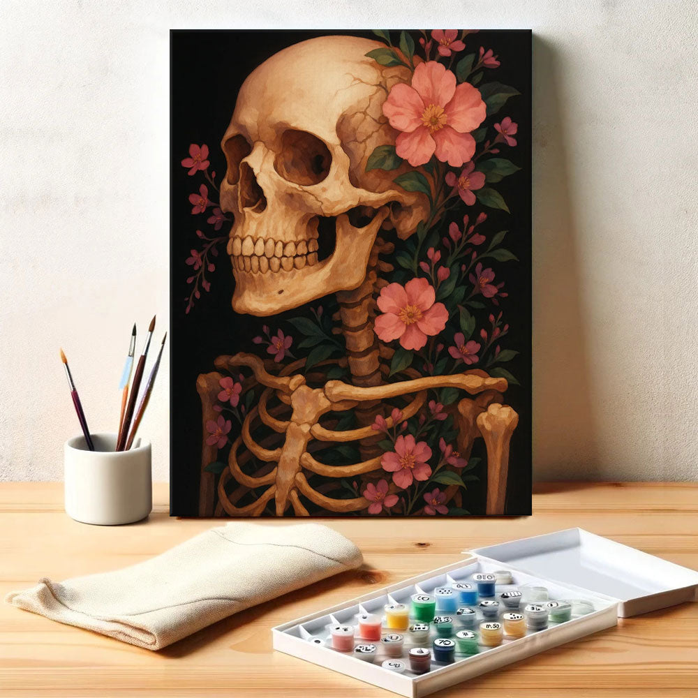 Spring Skeleton | Paint by Numbers Kit