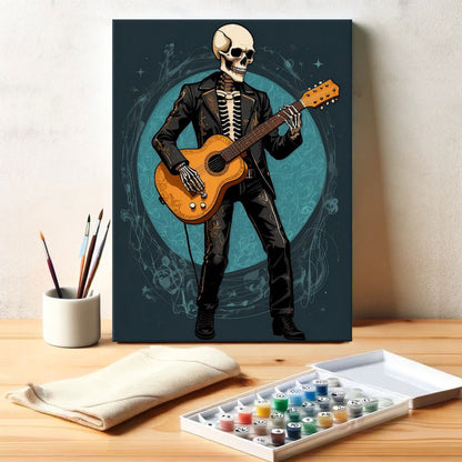 The Guitarist of the Underworld | Paint by Numbers Kit
