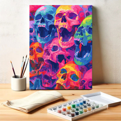 Symphony of Skeletons | Paint by Numbers Kit