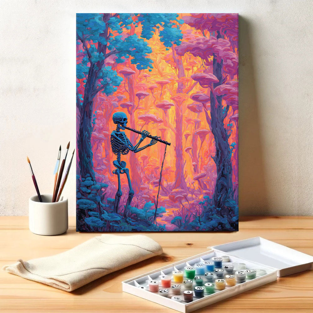 The Flute of Eternity | Paint by Numbers Kit