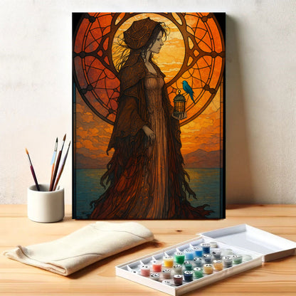 The Sunken City's Muse | Paint by Numbers Kit