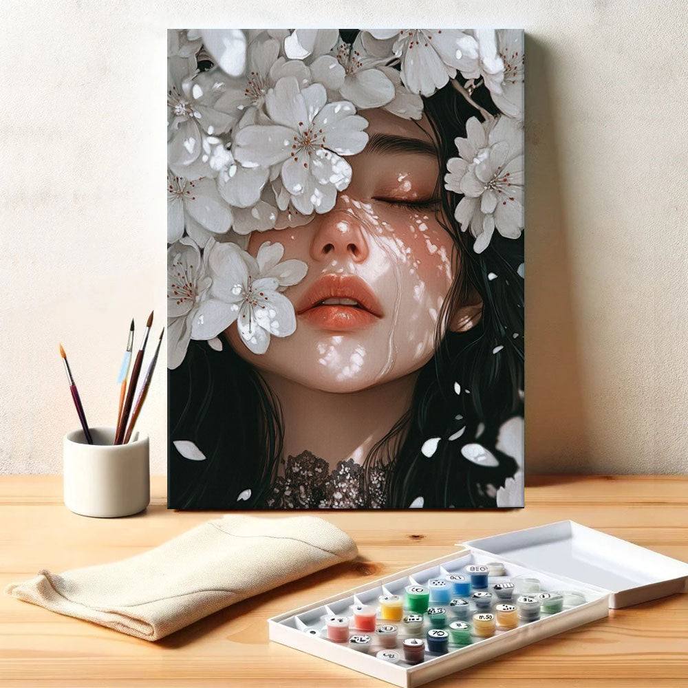 Blooming Sorrow | Paint by Numbers Kit