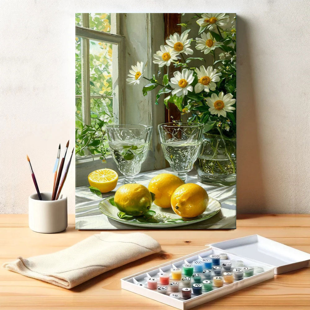Summer by the Window | Paint by Numbers Kit