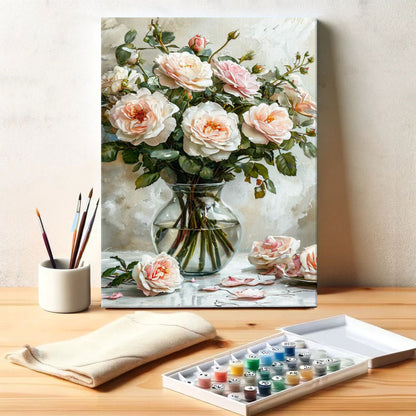 Hybrid Tea Rose | Paint by Numbers Kit