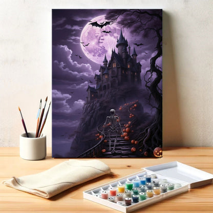 Stairway to the Macabre | Paint by Numbers Kit